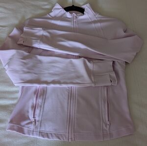 Define Nulu Cropped Jacket Size 10 Meadowsweet Pink